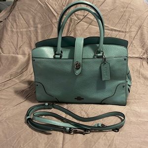 COACH Grain Mercer 30 Satchel